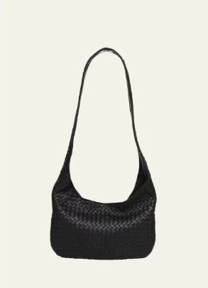 Veneto Intrecciato Leather Crossbody Bag