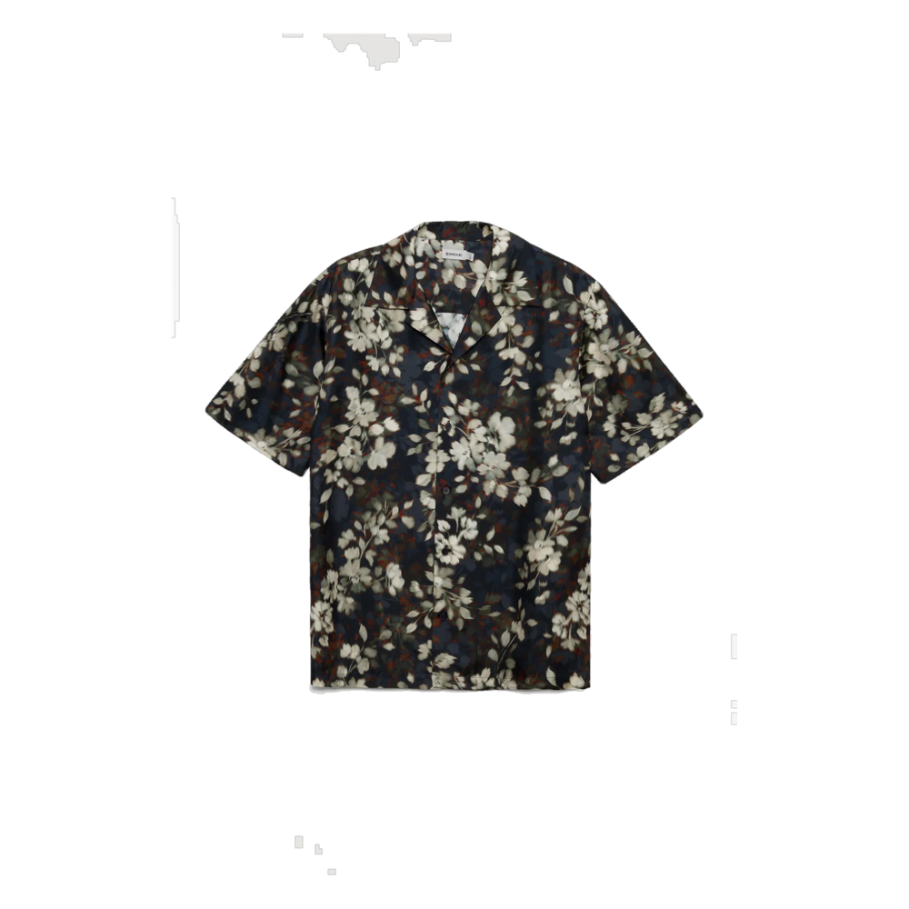 Casper Printed Silk Shirt