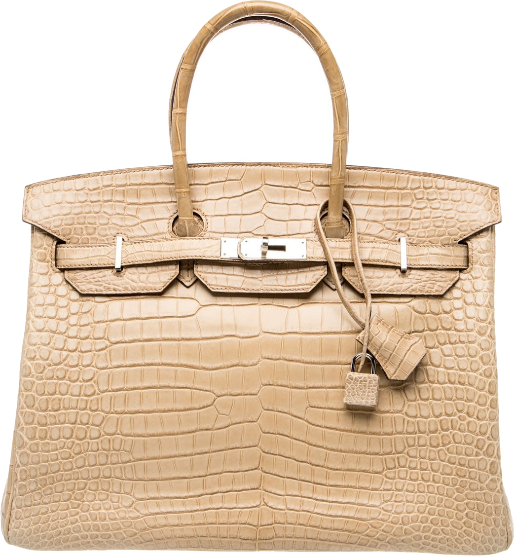 Hermès Matte Porosus Crocodile Birkin 35