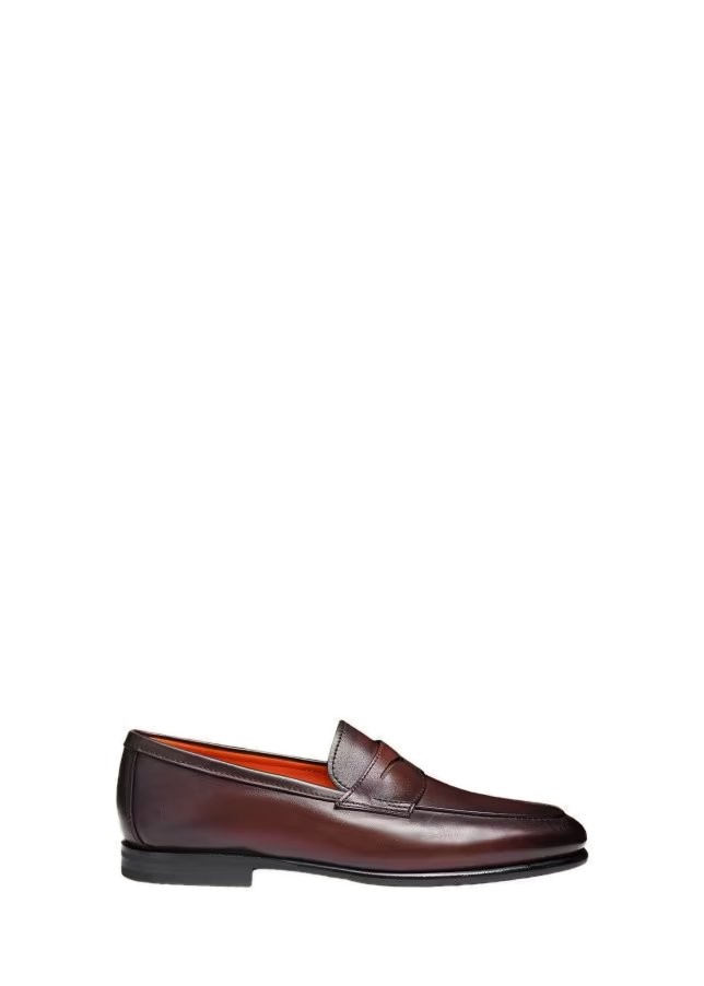 Carlo Leather Penny Loafers