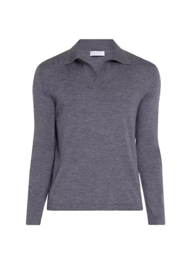 Frome Cashmere Polo Shirt