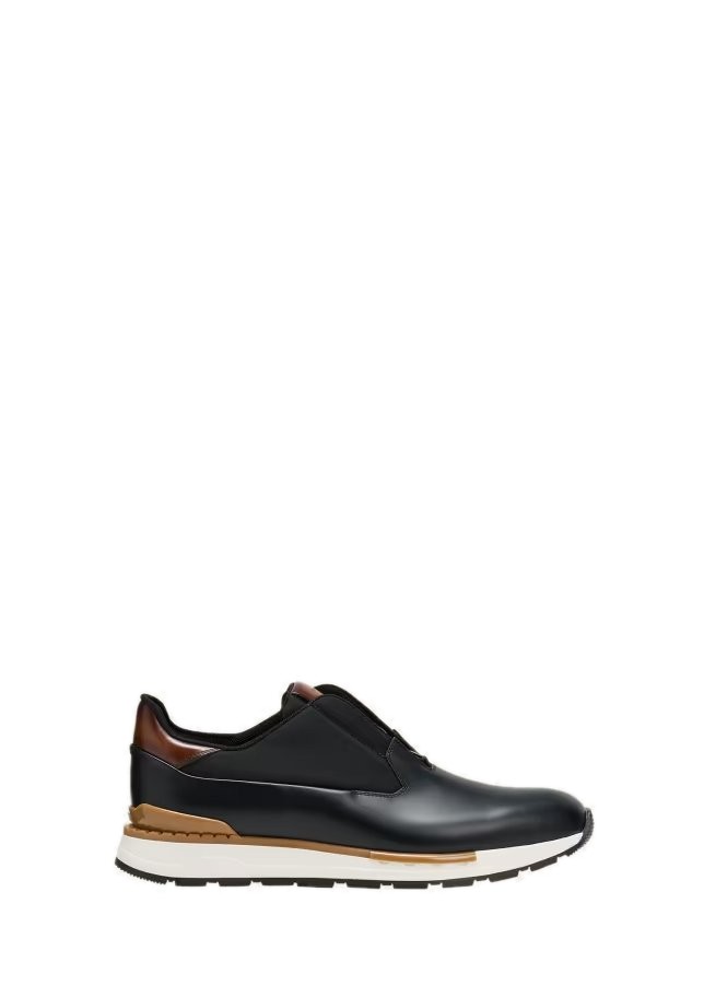 Fast Track Leather Low-Top Sneakers