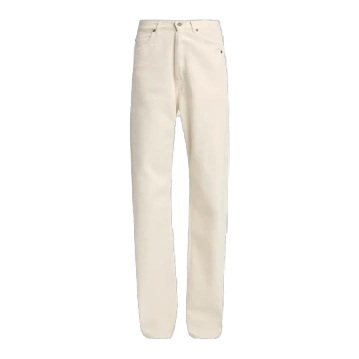 V-Waist Baggy Straight-Leg Jeans