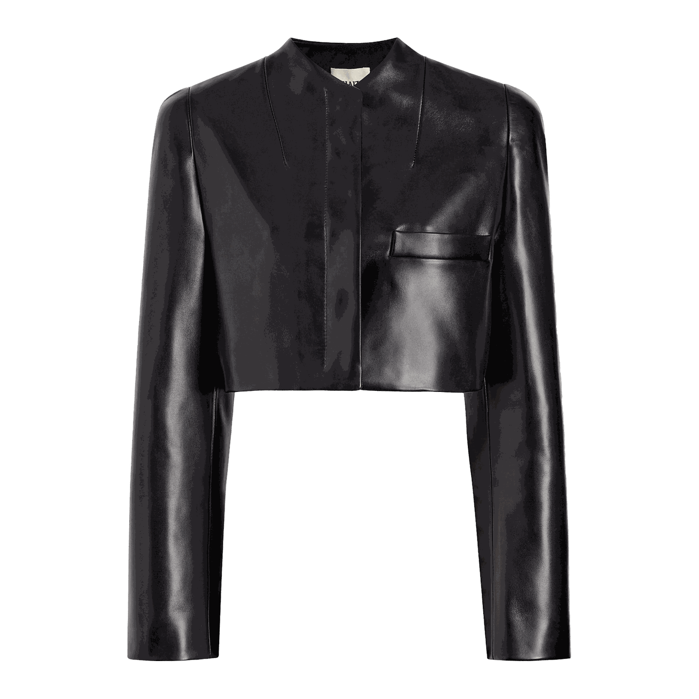 Samo Jacket in Black Leather