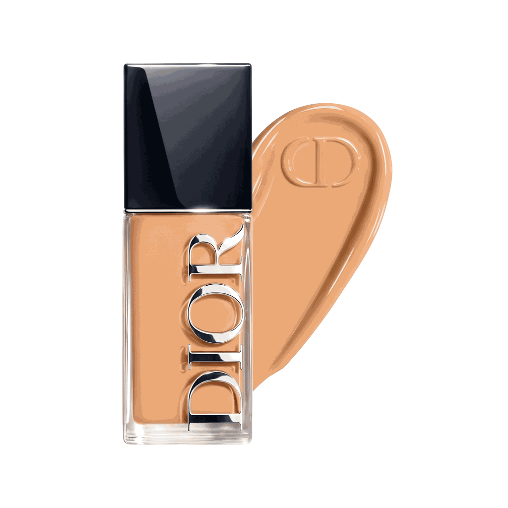 Dior Forever Skin Glow foundation with a foundation swatch
