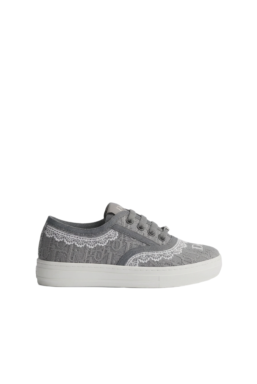 Kids' Dior Saltwind Sneaker — Gray